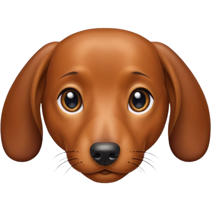 Perro salchicha emoji