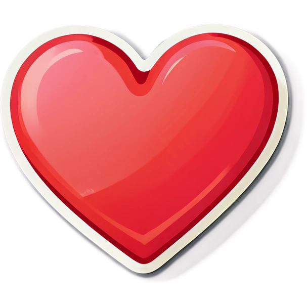 Valentines heart emoji