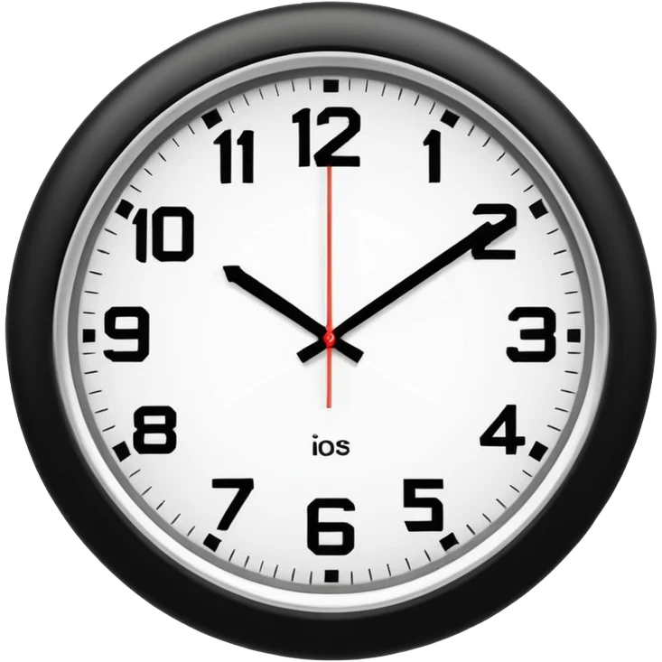 quiero un reloj  de pared emoji