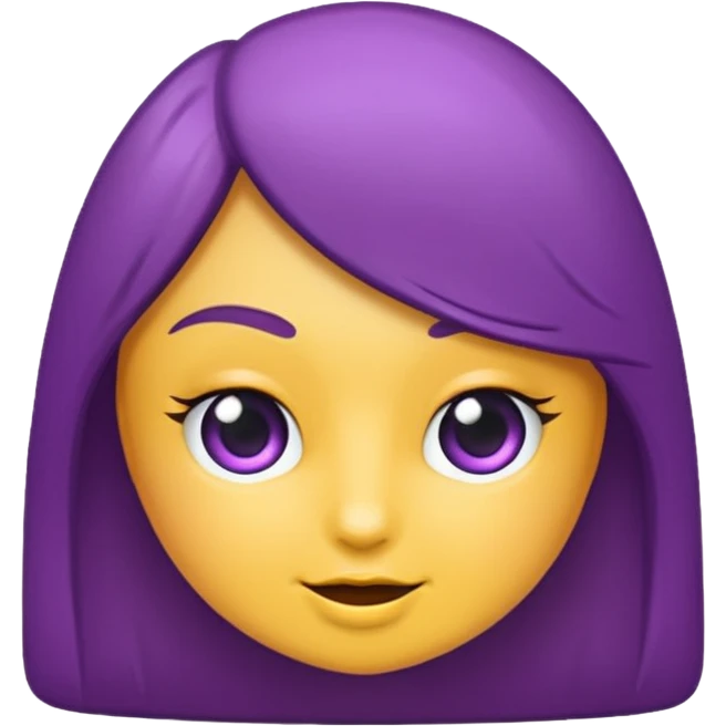 bala doce branco e roxo emoji