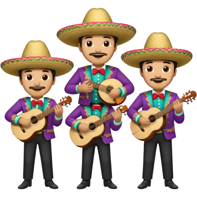 Mariachis emoji