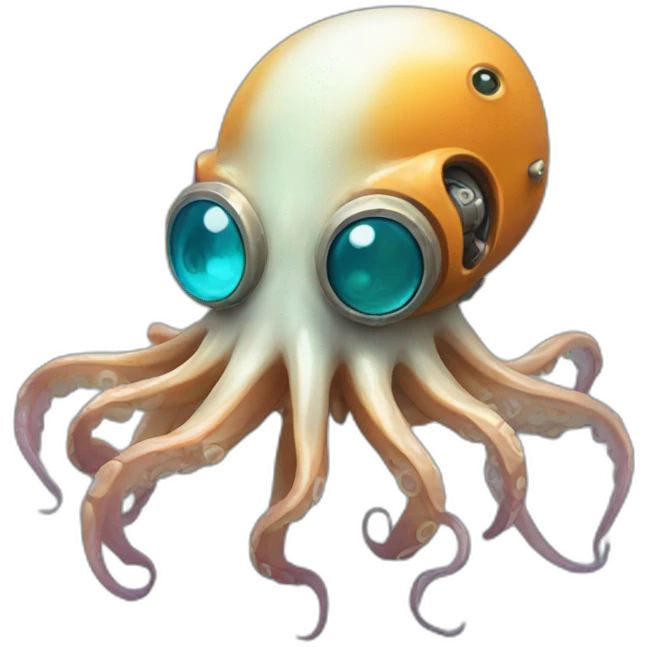 cyborg squid emoji