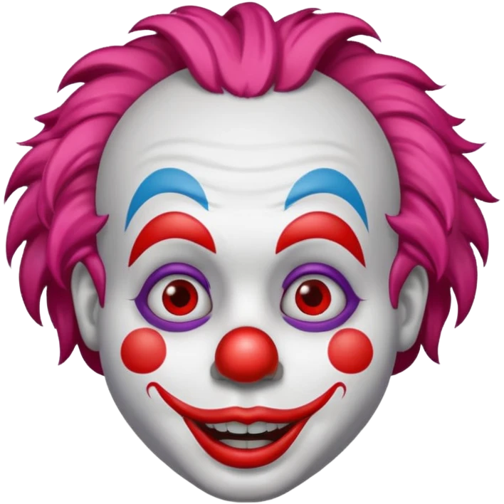 Clown with Red Nose emoji