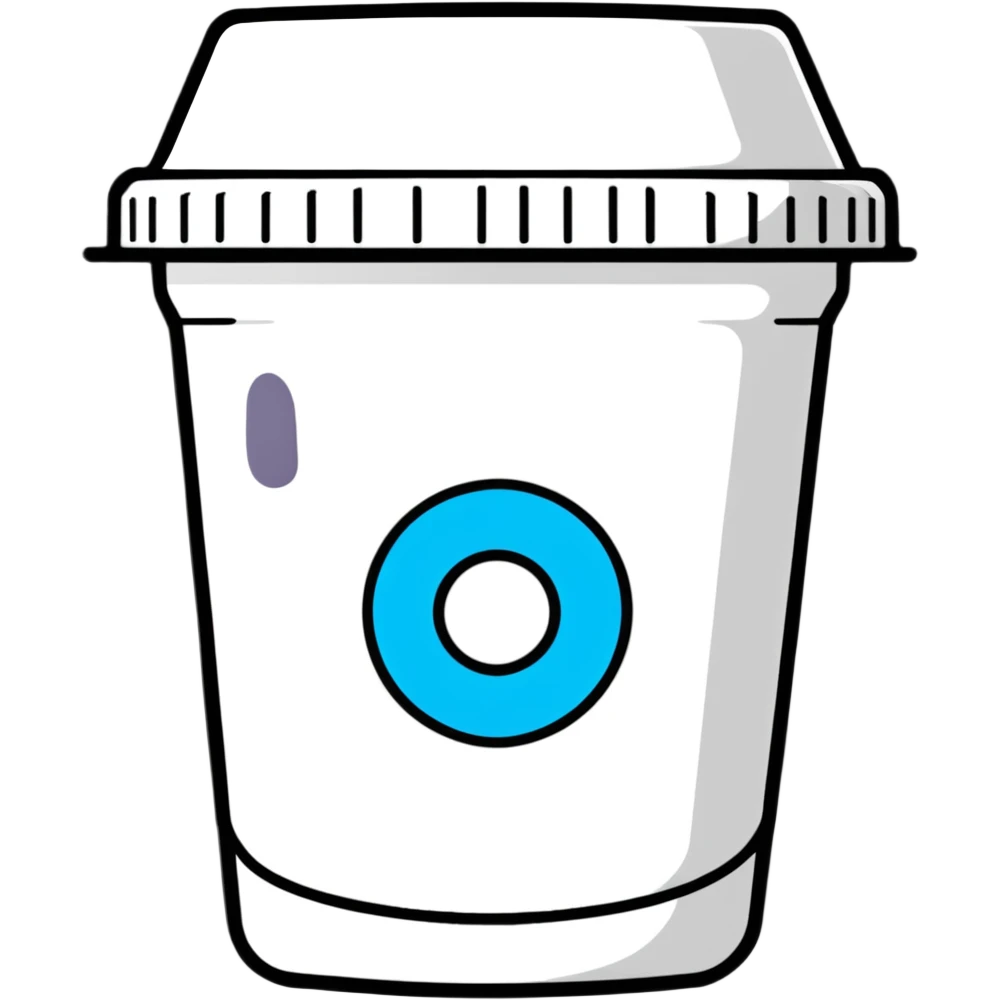 yogurt container emoji