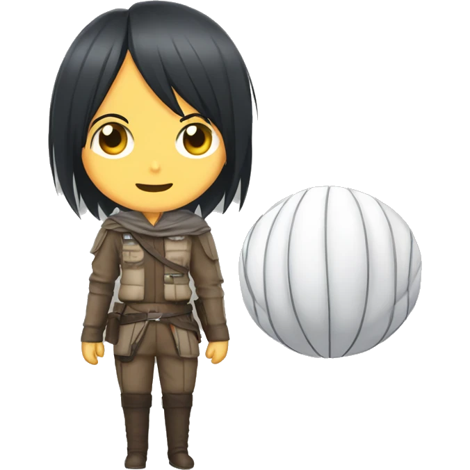 balon mikasa emoji
