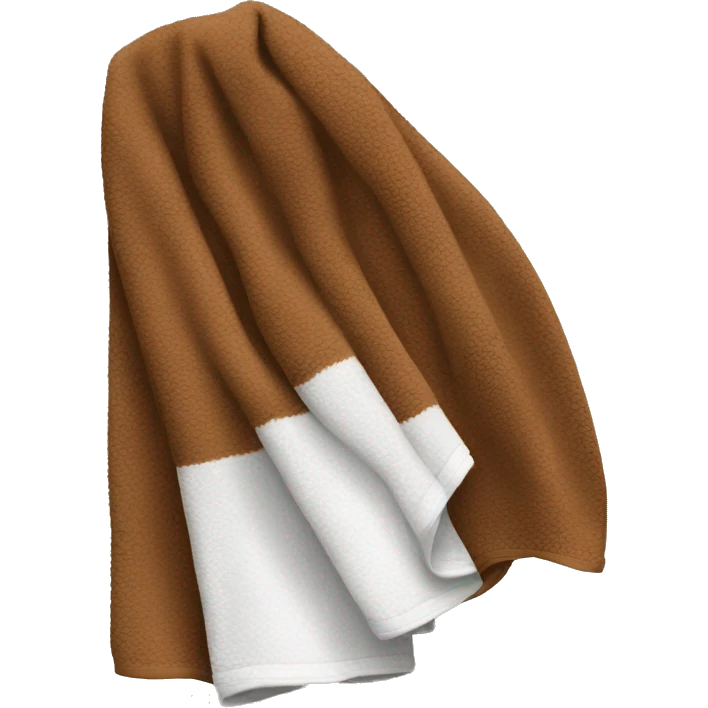 brown towel emoji