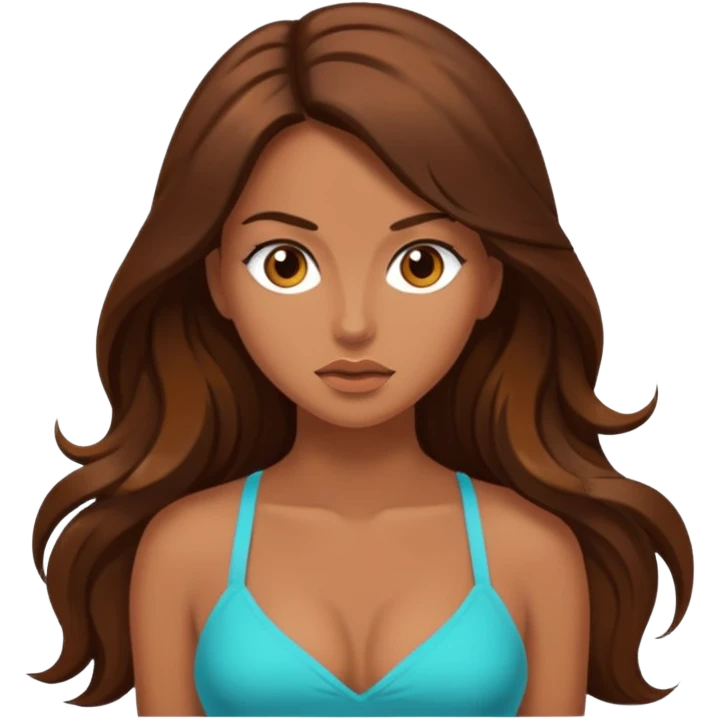 Femme en levrette emoji