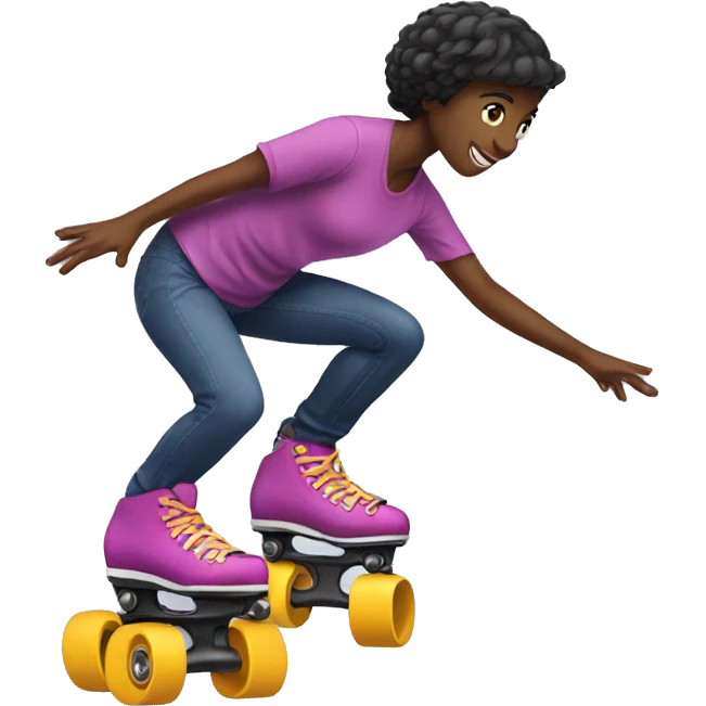 Roller skating  emoji