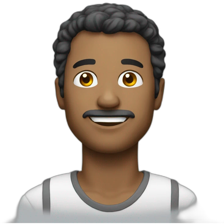 man on moon emoji