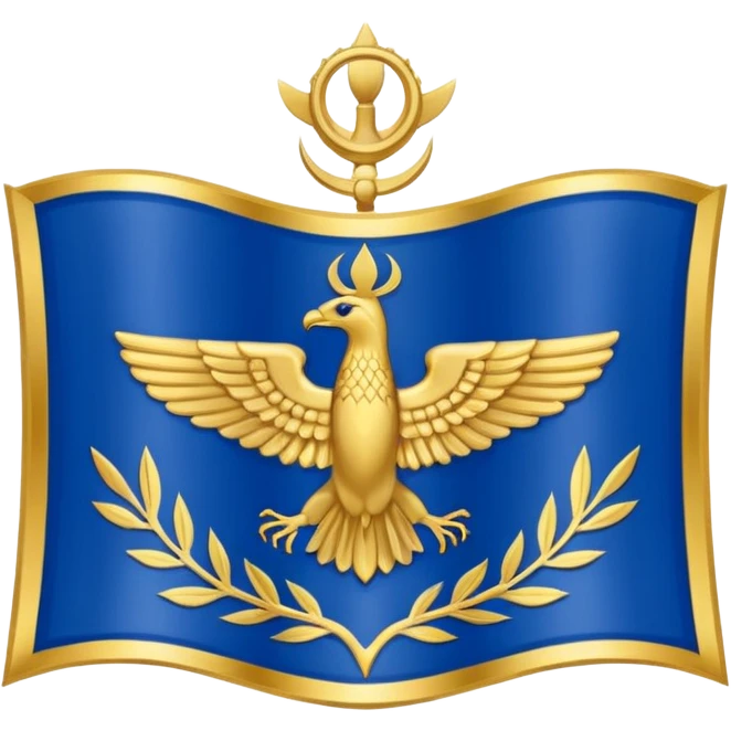 Zoroastrian flag emoji