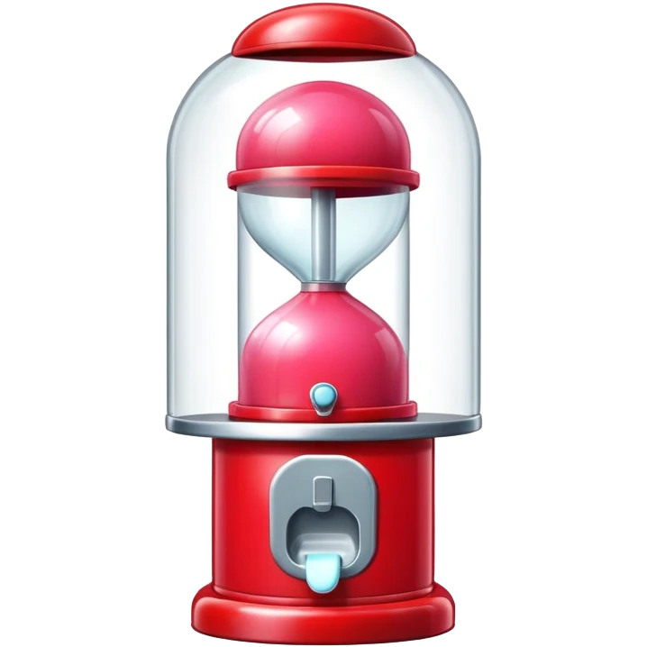 Bubblegum machine emoji