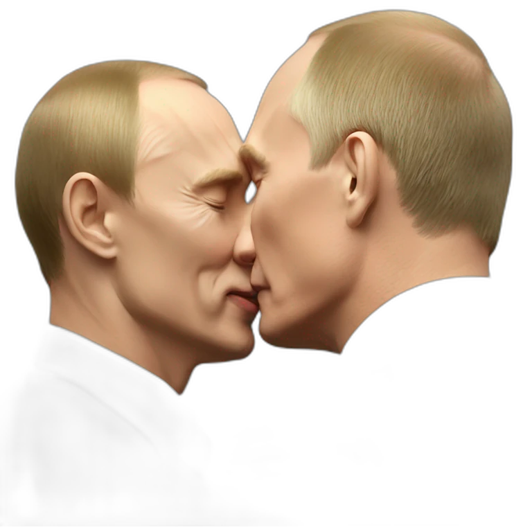 Vladimir putin kiss ass emoji