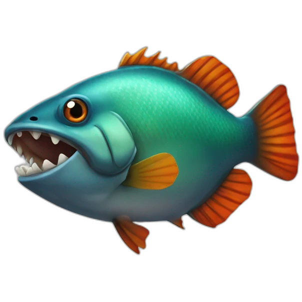 Piranha emoji