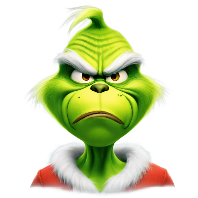 the grinch angry emoji