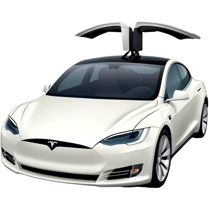 Une tesla emoji