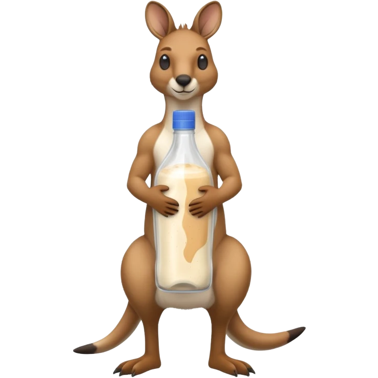 Ranch dressing bottle kangaroo emoji