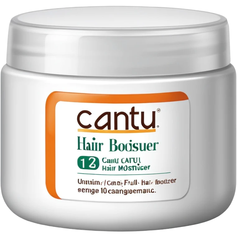 Jar of Cantu Hair Moisturiser.  emoji