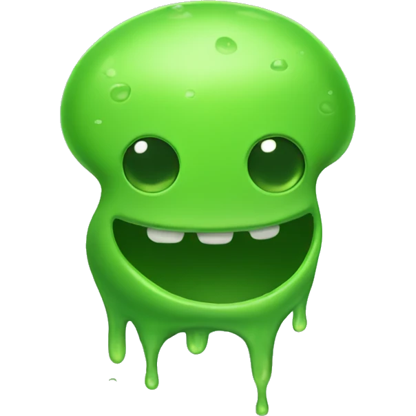 green slime emoji