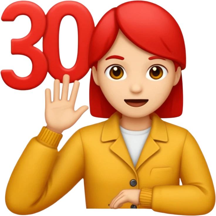 i want an emoji of the characters "13%" with a red hue emoji