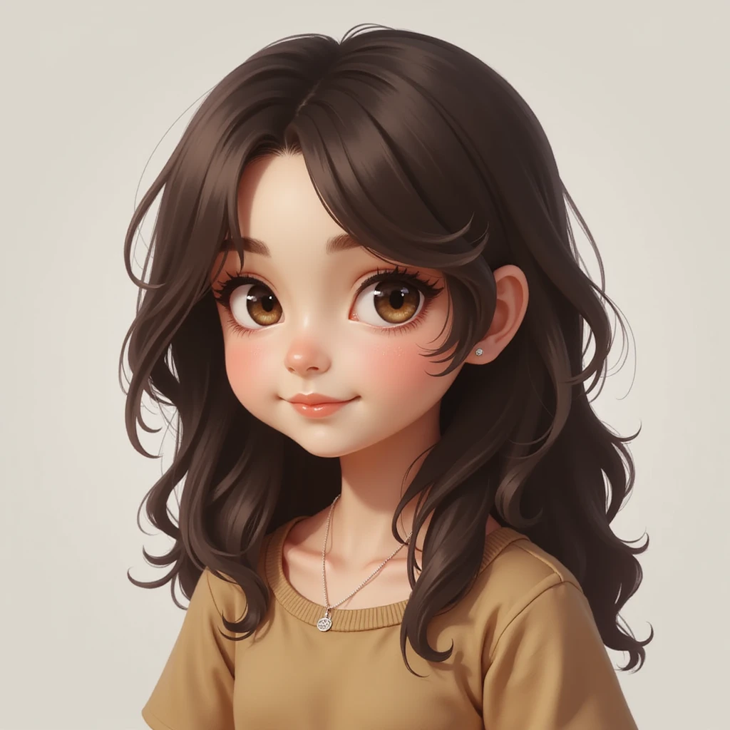 cute girl, photorealistic style, variation 2 emoji