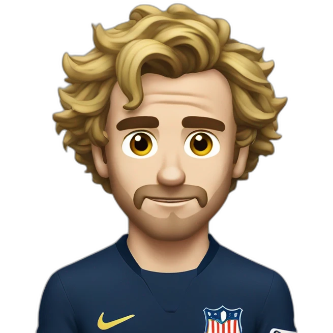 Antoine Griezmann en Van Gogh emoji