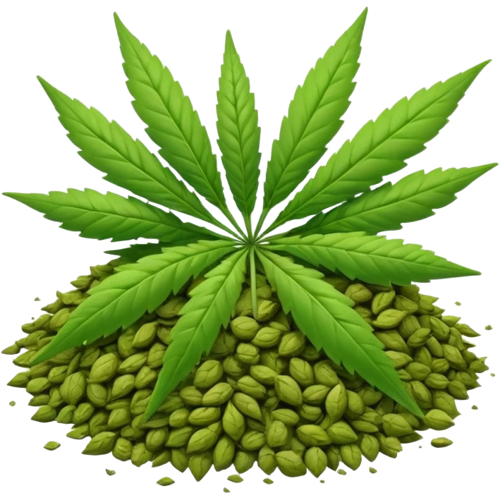 Weed only emoji