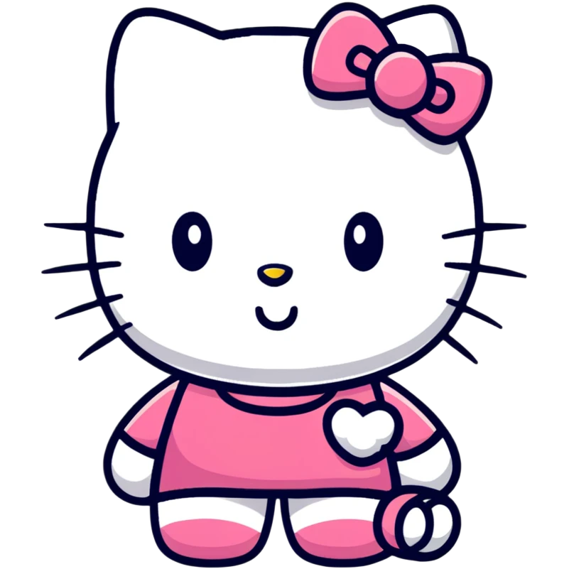 hello kitty character emoji