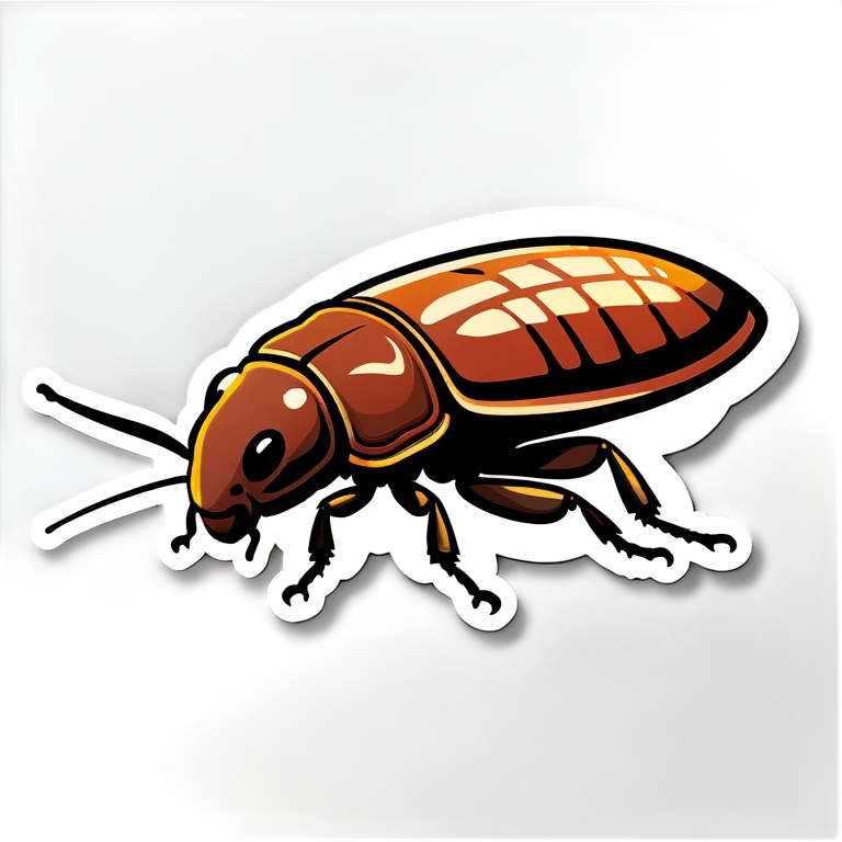 Haunted cockroach emoji