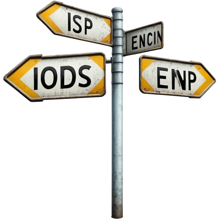 Street sign emoji