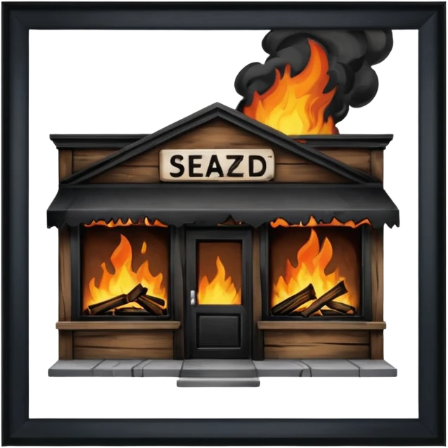Burned Storefront emoji