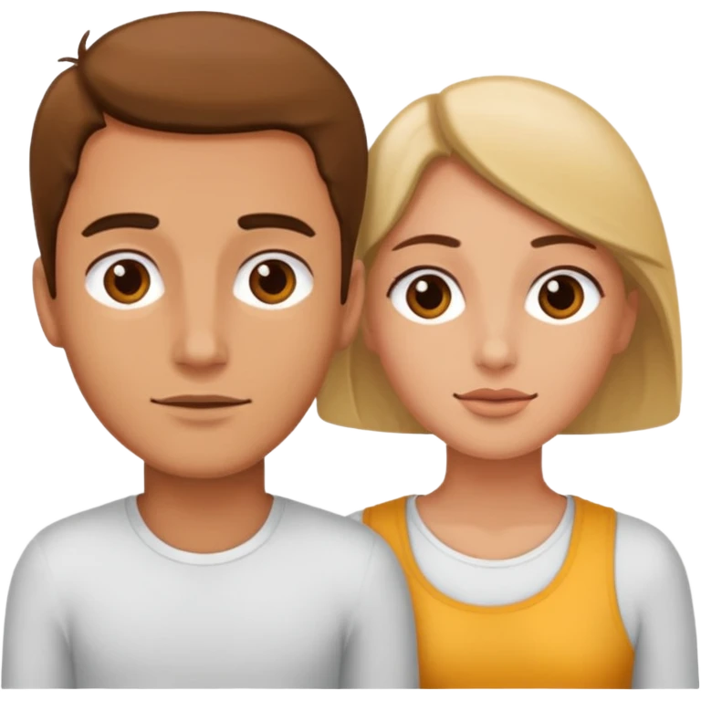 Two people laying down facing up  emoji