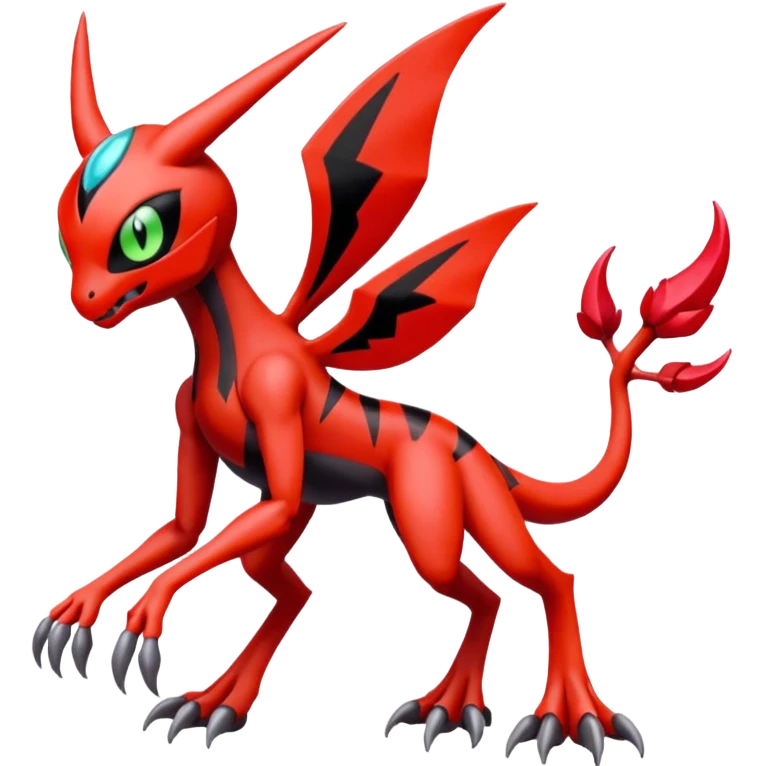 Meloetta-Guilmon-Scizor-Darkrai-Pokémon-Fakémon-creature emoji