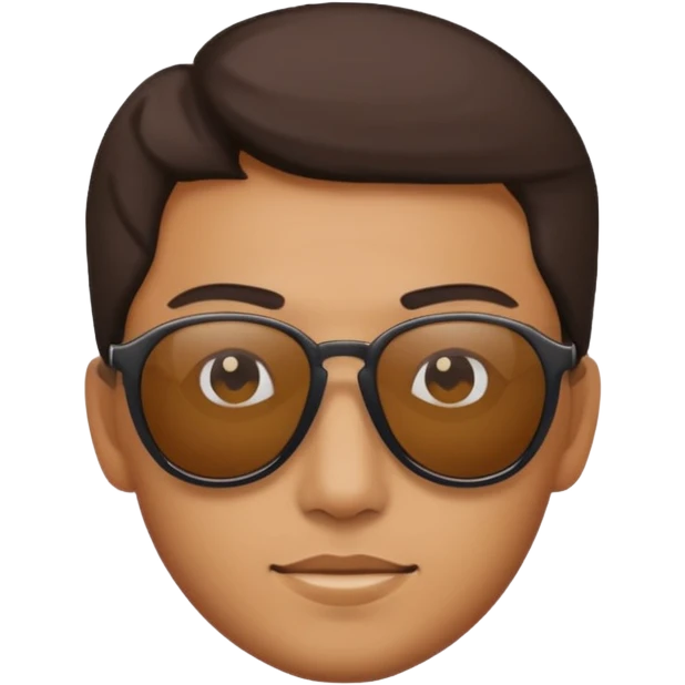 Person with sunglasses  emoji