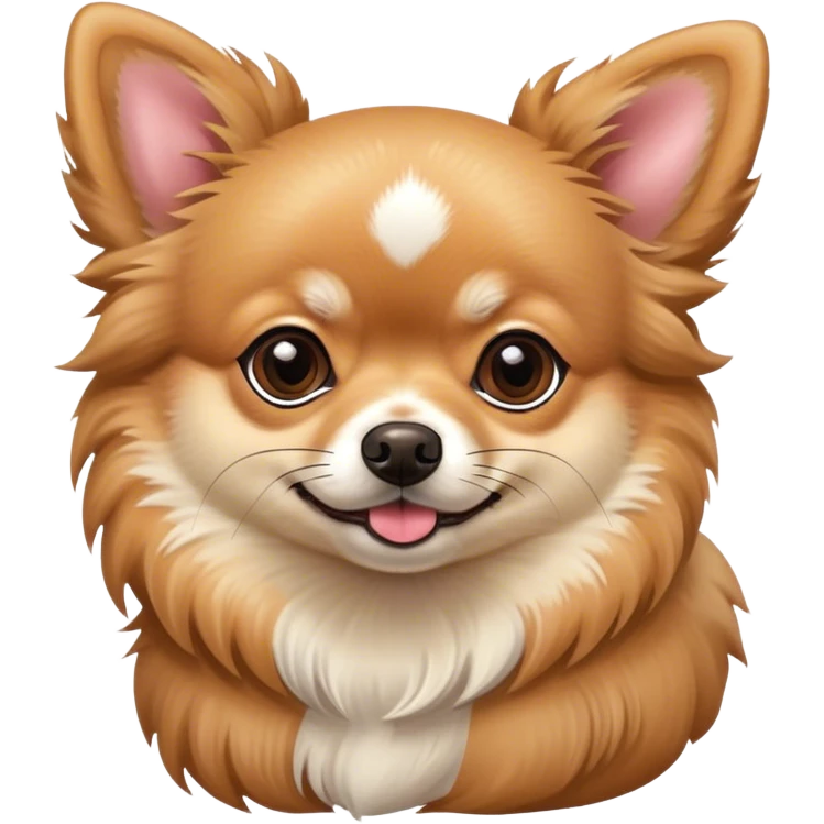 fawn pomeranian mix chihuahua emoji