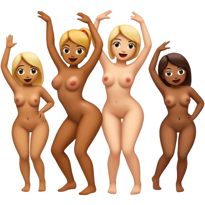 Emoji twerk emoji