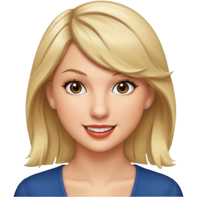 Taylor Swift smile emoji