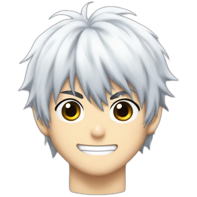 Gintoki Sakata from Gintama emoji