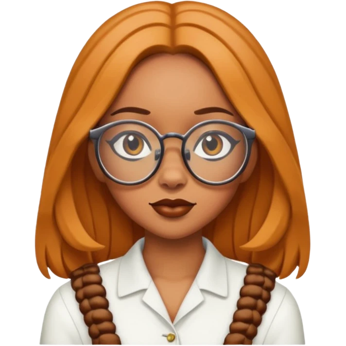 doja cat wear glasses emoji