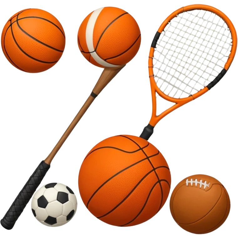 different sport things emoji
