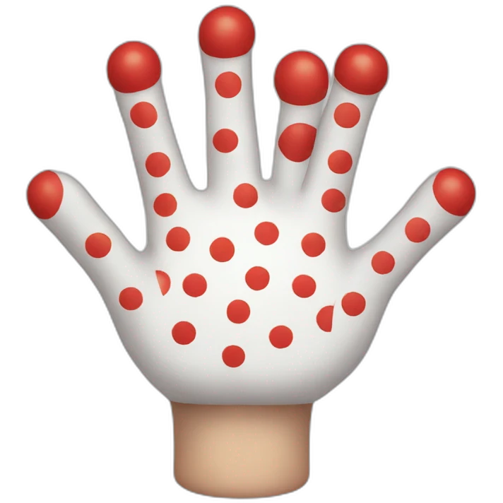 clown hand emoji
