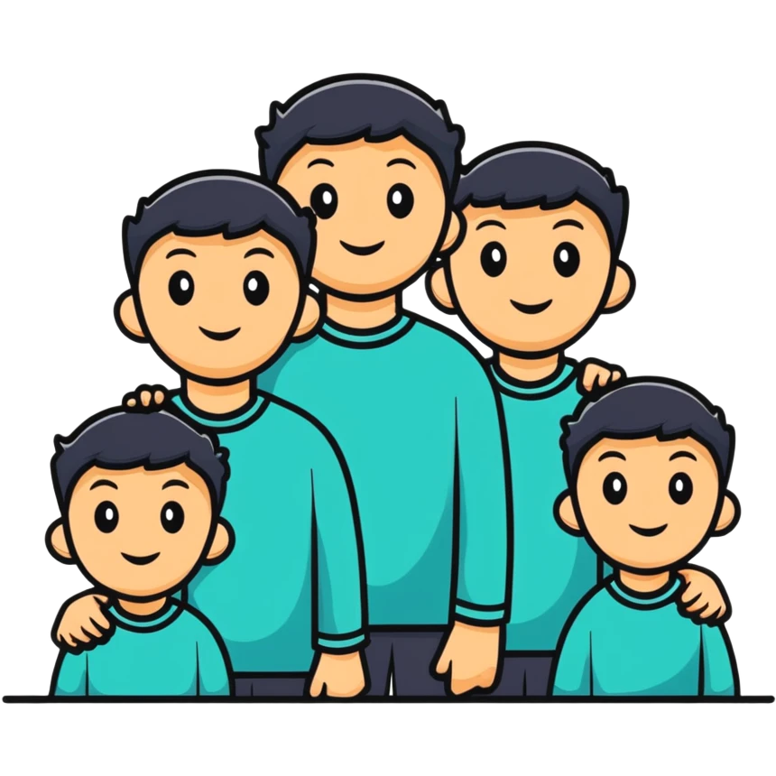 3 brothers  emoji