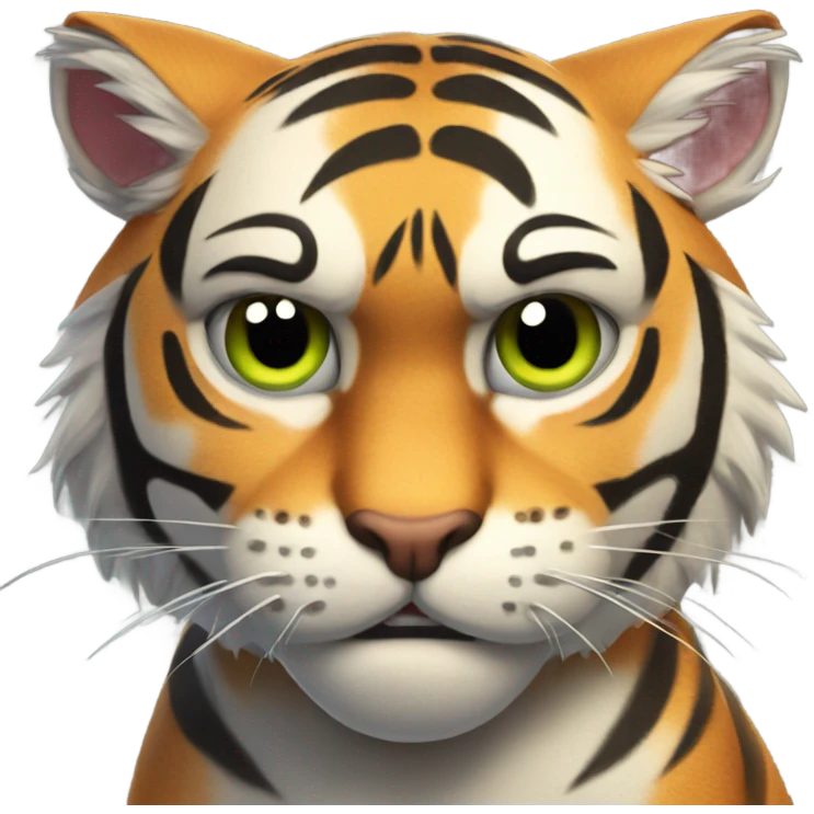 Angry Tiger cat emoji