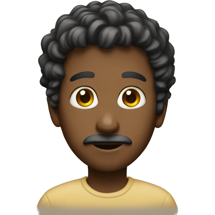 curious person emoji