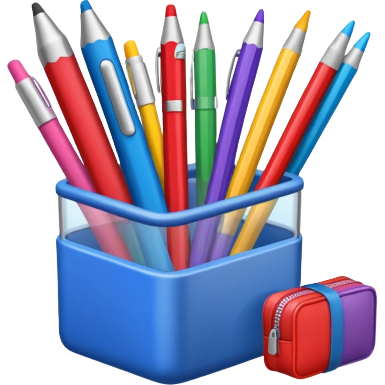 school supplies emoji