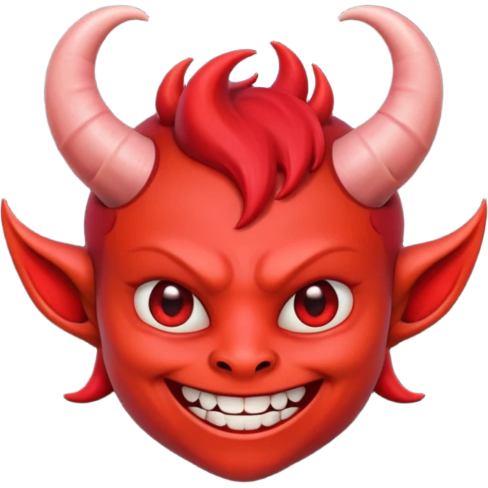 smiling  cute littile demon  emoji