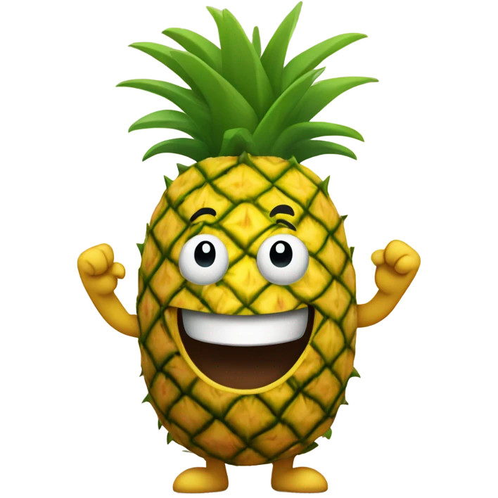 pineapple dancing  emoji