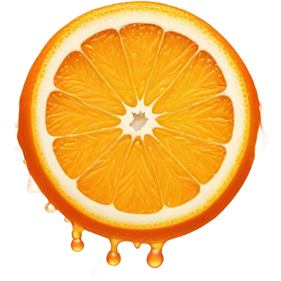 Media naranja  emoji