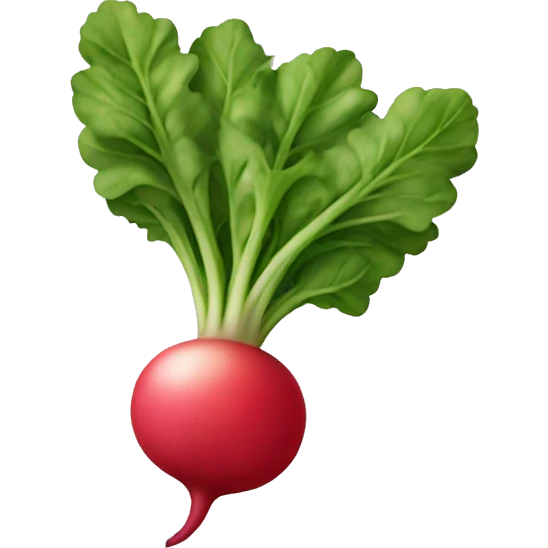 Radish emoji