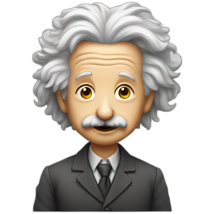 albert einstein emoji