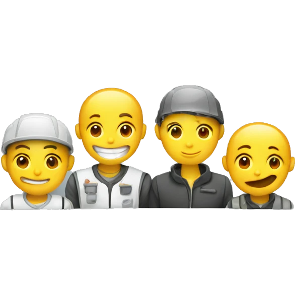 Factory friends friendship emoji